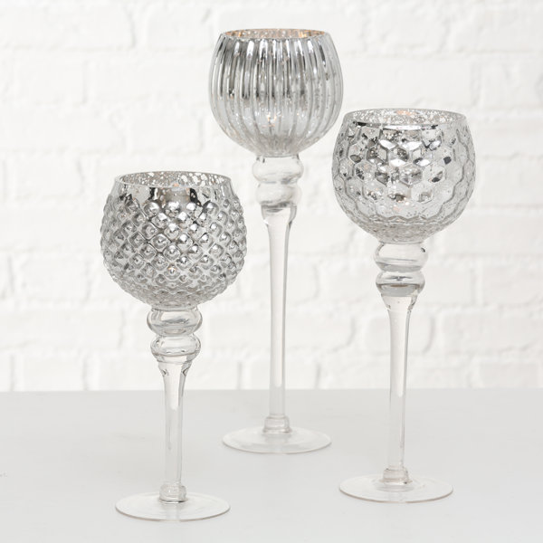 Long Stem Glass Candle Holders Wayfair